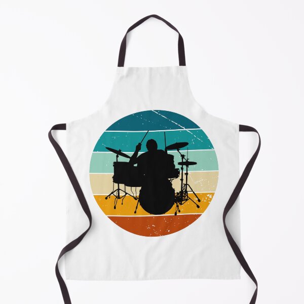 Item preview, Drums Drummer Band Drumset Retro Vintage designed and sold by Merigold.