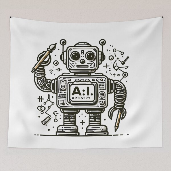 Item preview, Robot Friend: A.I. Artistry designed and sold by Dungeon-Depot.