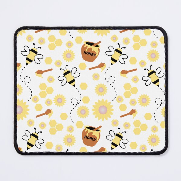 Item preview, honey bees and sunflowers designed and sold by dottiedigitals.