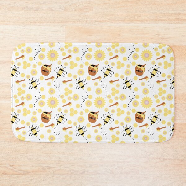 Item preview, honey bees and sunflowers designed and sold by dottiedigitals.