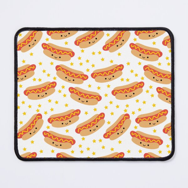 Item preview, Happy hot dogs with stars designed and sold by dottiedigitals.