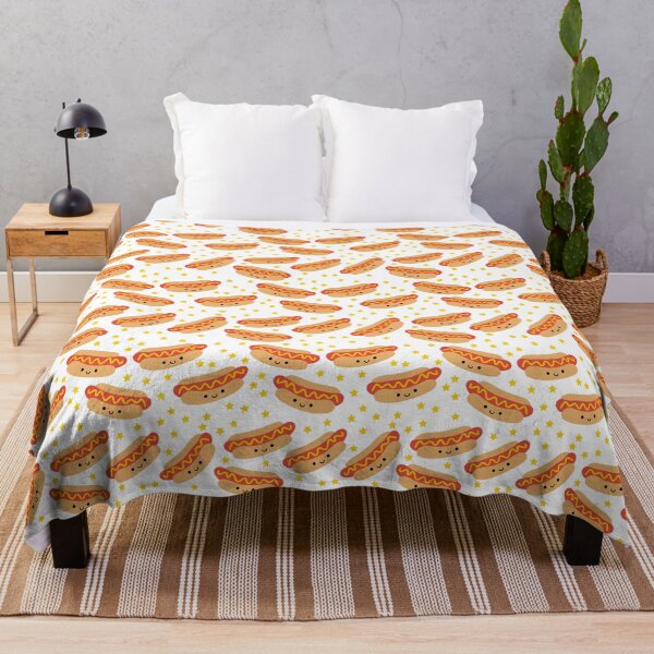 Item preview, Happy hot dogs with stars designed and sold by dottiedigitals.