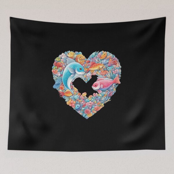 Item preview, Fish Love designed and sold by macadolie.