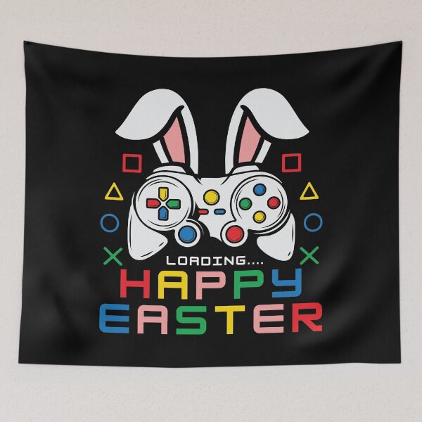 Item preview, Happy Easter Bunny Gamer designed and sold by BlackSnowShop.