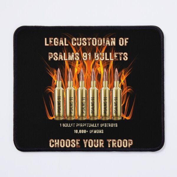 Item preview, Legal Custodian of Psalms 91 Bullets designed and sold by Anita Ohulo.