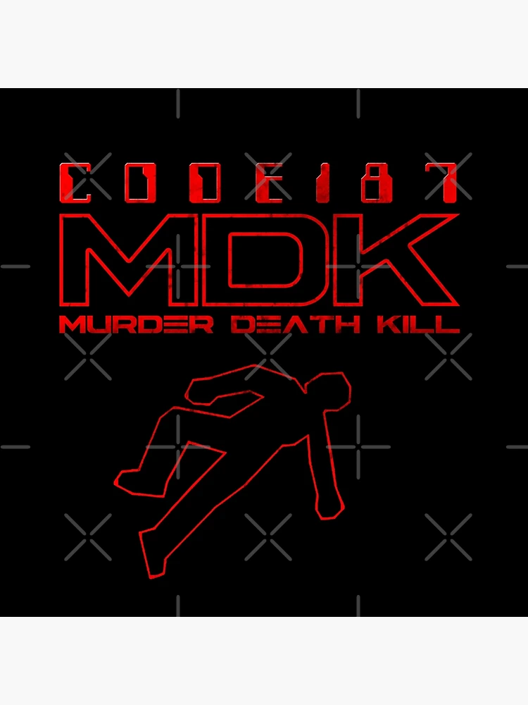 MDK - Murder Death Kill - Demolition Man | Metal Print