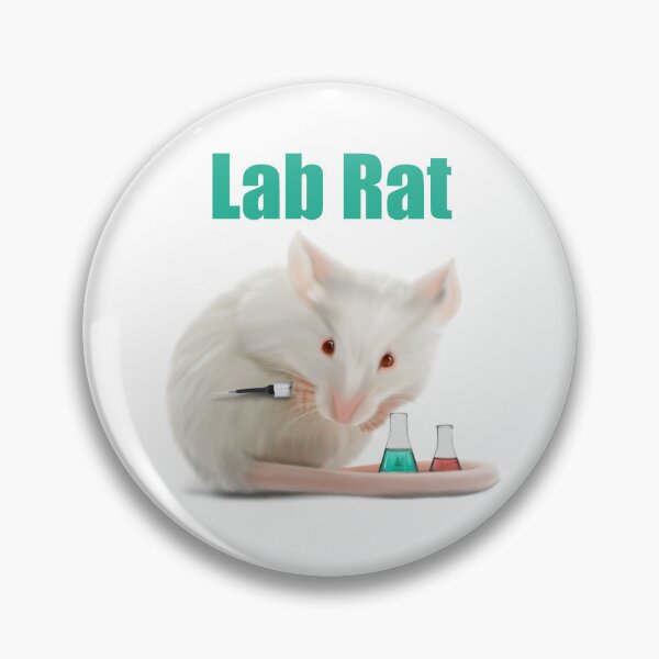 Item preview, The lab rat designed and sold by MonikaLauda.