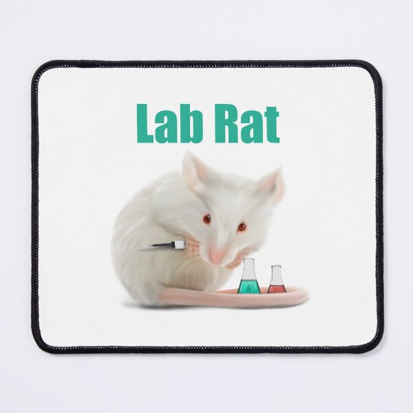 Item preview, The lab rat designed and sold by MonikaLauda.