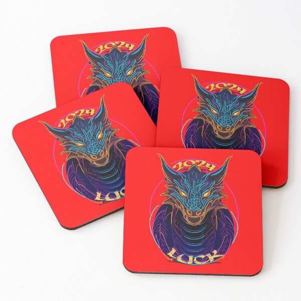Item preview, Dragon's Luck and Prosperity: Year of the Dragon 2024 designed and sold by leyfinder.