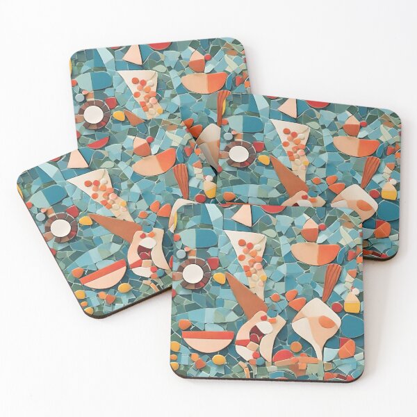 Item preview, Playful Mosaic Garden designed and sold by Pink Lemon.