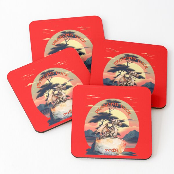 Item preview, Dragon's Luck and Prosperity: Year of the Dragon 2024 designed and sold by leyfinder.