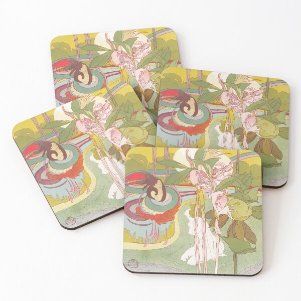 Item preview, Vrouw krijgt visioen in een tuin (1897) designed and sold by darkio123.