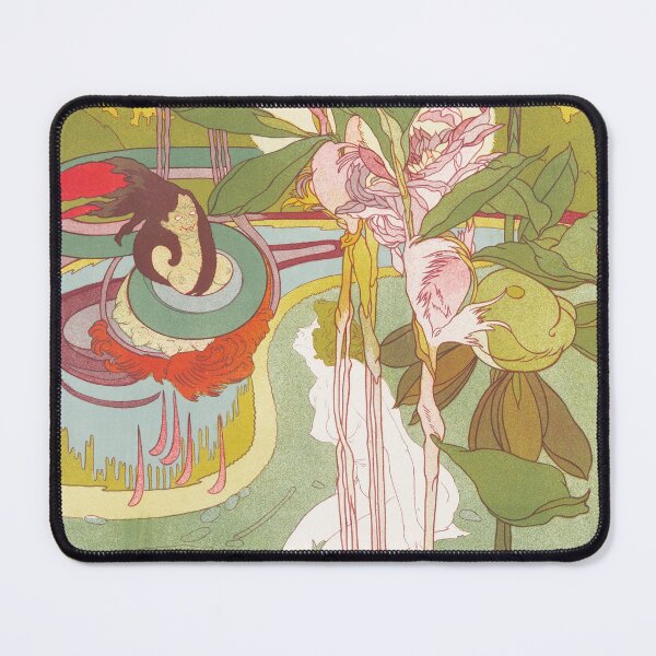 Item preview, Vrouw krijgt visioen in een tuin (1897) designed and sold by darkio123.