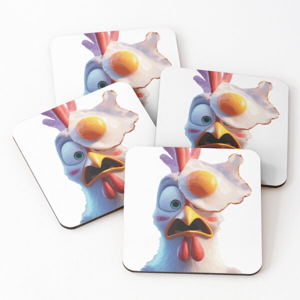Item preview, Surprised chicken designed and sold by Kajakfoto.