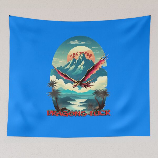 Item preview, Dragon's Luck and Prosperity: Year of the Dragon 2024 designed and sold by leyfinder.