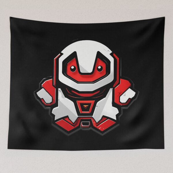 Item preview, Explore the Fascinating World of the Red Mechanical Ghost: A Digital Odyssey designed and sold by Artedig.