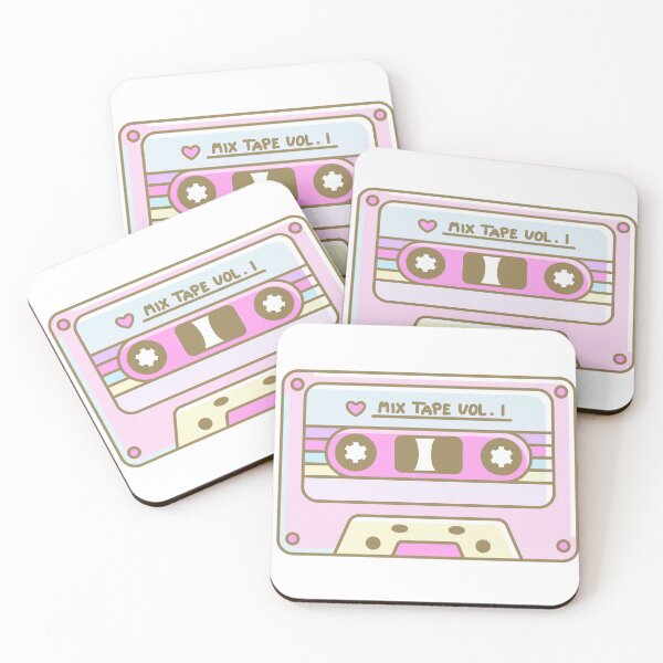 Item preview, Pink Retro Cassette Tape designed and sold by RaiKawaii.