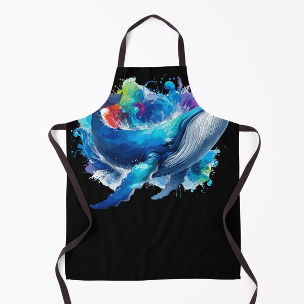 Item preview, Blue Whale Colourful background designed and sold by Jannick09.