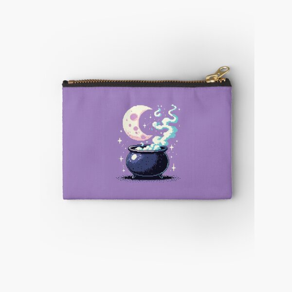 Item preview, Magic Moon Cauldron Pixel Art designed and sold by DakaPixelArt.