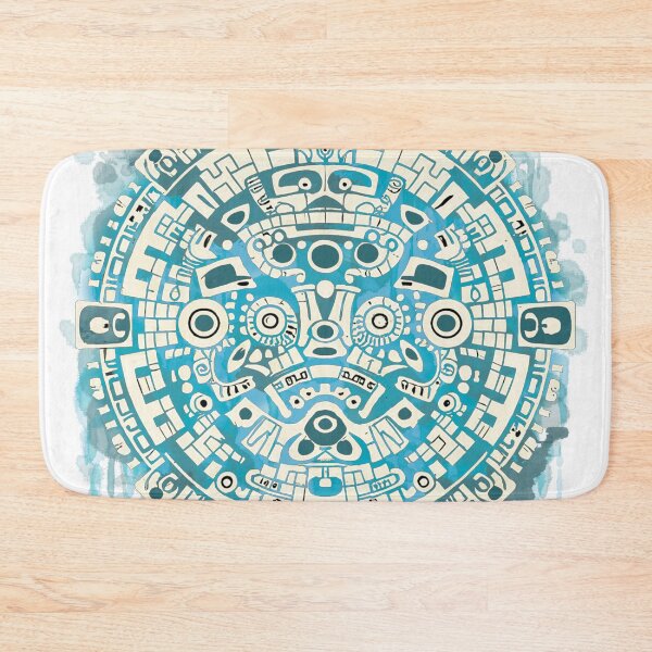 Artikelvorschau, Im Tribal-Stil. Ethnische Symbolik. Schreiben. Zur Felsmalerei. Quetzelcoatlus. Viele aztekische Symbole. Der Kampf zwischen Gut und Böse. entworfen und verkauft von MagelliShop.