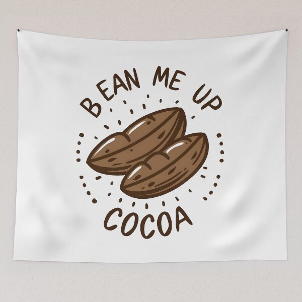 Item preview, Cocoa Beans: Bean Me Up, Cocoa! designed and sold by Dungeon-Depot.
