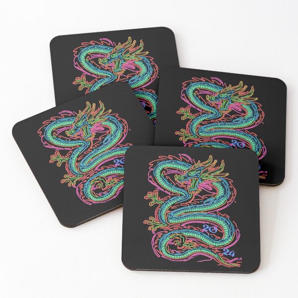 Item preview, Dragon's Luck and Prosperity: Year of the Dragon 2024 designed and sold by leyfinder.