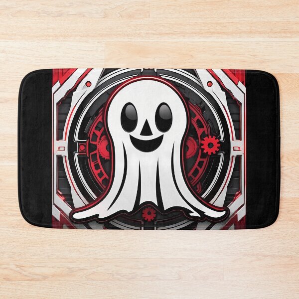 Item preview, Irresistible Digital Art: Friendly Red Mechanical Ghost designed and sold by Artedig.
