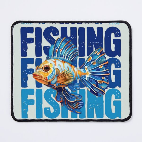 Item preview, Fish More Work Less designed and sold by GraphicMondaze.
