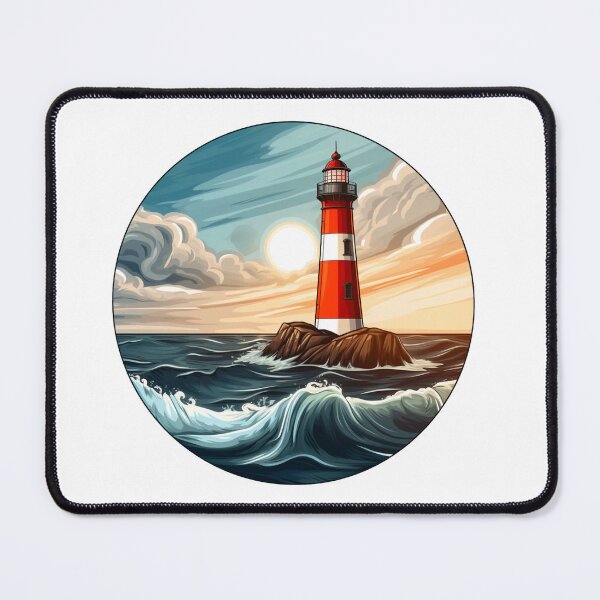 Item preview, Sunny lighthouse designed and sold by DiveIntoDesigns.