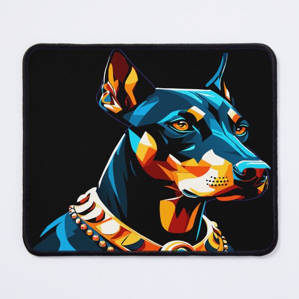 Item preview, Majestic Dobermann,Natural Ear Dobermann designed and sold by AgarutanPrint.
