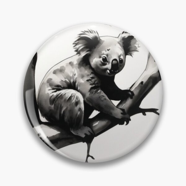 Item preview, Title: "Zen Koala Emblem" designed and sold by Especiallyforu.