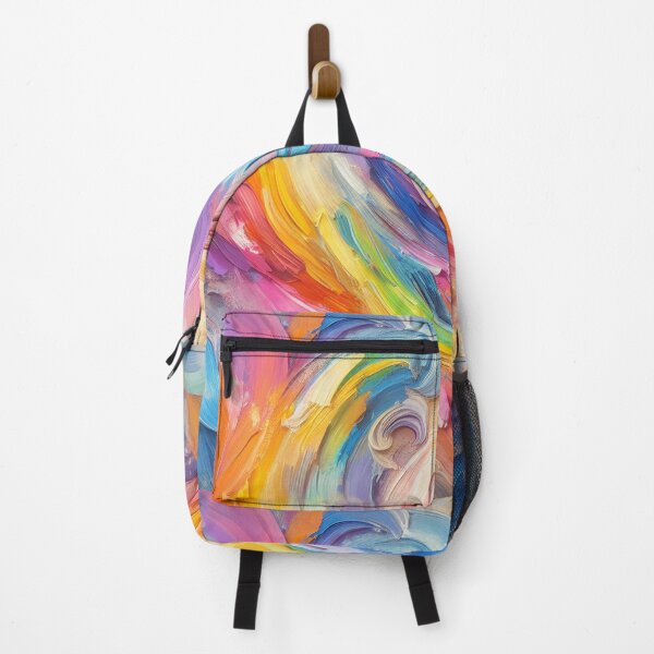 Item preview, Rainbow colors in a tempera painting style designed and sold by hellolen.