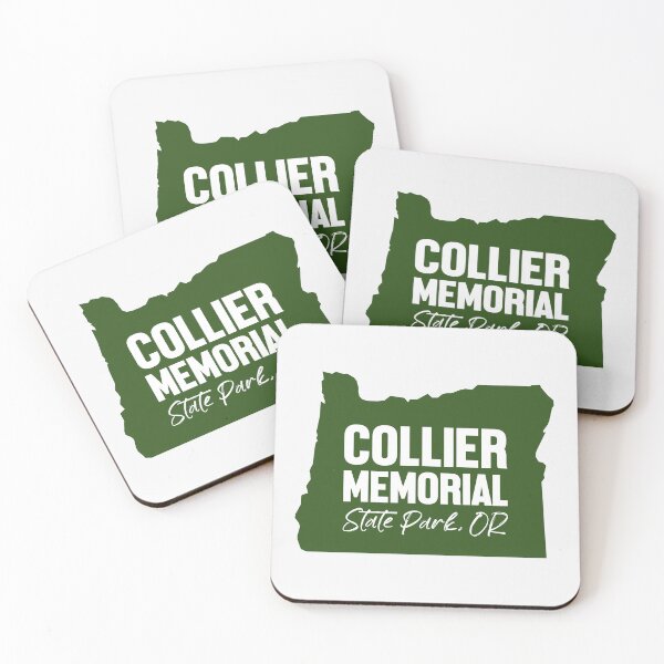 Item preview, Collier Memorial State Park Oregon Map designed and sold by bivenart.