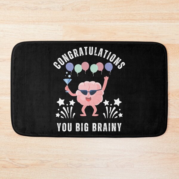 Item preview, Congratulations you big brainy, brain celebration of success designed and sold by Lady-Frost.