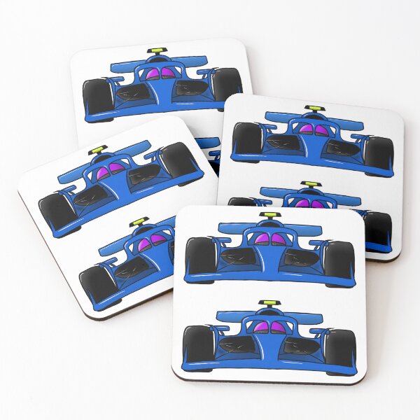 Item preview, Blue Formula 1 Racing car designed and sold by FLOdesignAUS.