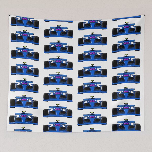 Item preview, Blue Formula 1 Racing car designed and sold by FLOdesignAUS.