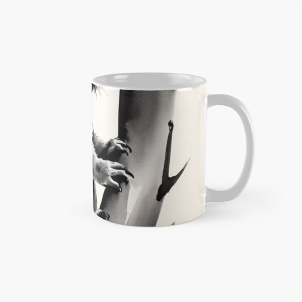 Item preview, High quality, black sumi-e, logo style, black sumi-e silhouette of a koala clinging to a tree trunk, sophisticated, simple, by yukisakura, high quality hot sale art designed and sold by Especiallyforu.