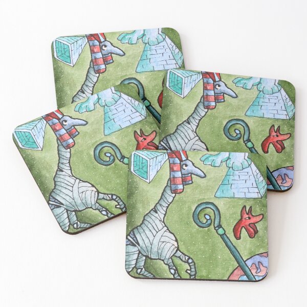 Item preview, Giraffe in Space Egypt designed and sold by Katie Atkin.