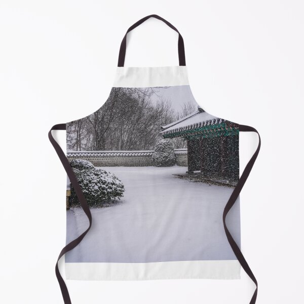Item preview, Snowy Abandoned Temple Couryard designed and sold by natejordanphoto.