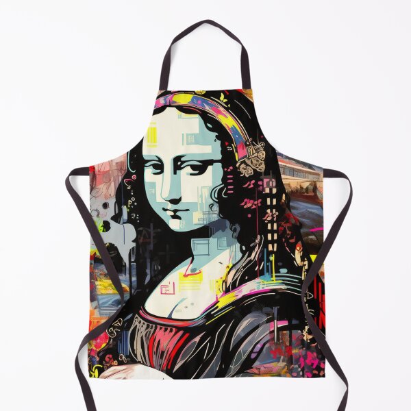 Aperçu de l'œuvre Aquarelle Fat MonaLisa : oeuvre unique créée et vendue par BubbleSpy.