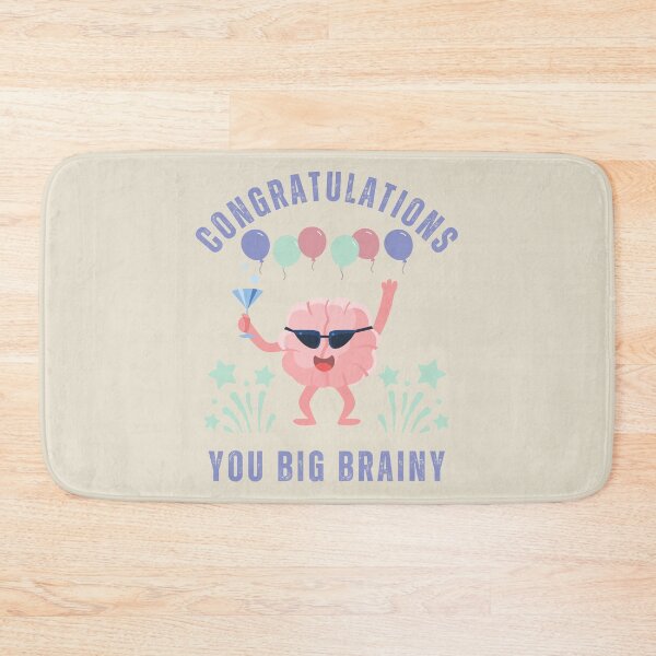Item preview, Congratulations you big brainy, brain celebration of success 2 designed and sold by Lady-Frost.