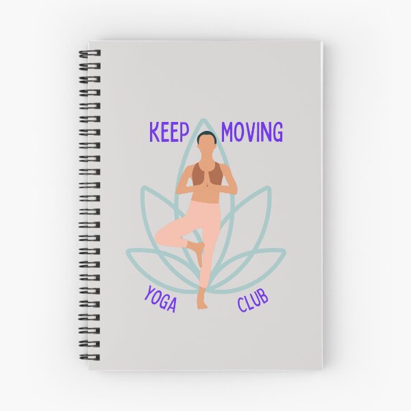 Item preview, Keep moving; yoga club designed and sold by BalletVioletta.