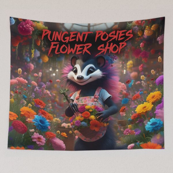 Item preview, Skunk Flower Shop designed and sold by deformer.