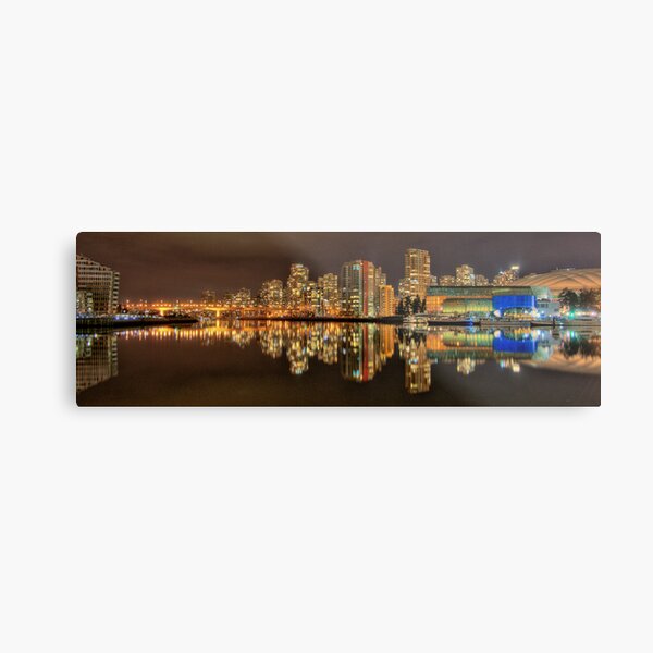 Heart of the 2010 Olympics: False Creek Metal Print
