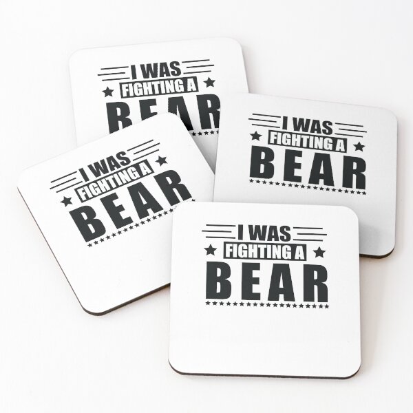 Item preview,  I Was Fighting A Bear - Outdoor Lover - Wildlife Adventure designed and sold by SakuraPxl.