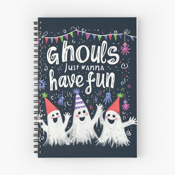 Item preview, Ghouls Just Wanna Have Fun, Party Ghosts, Party Ghouls, Funny Halloween designed and sold by PrintShangri-La.