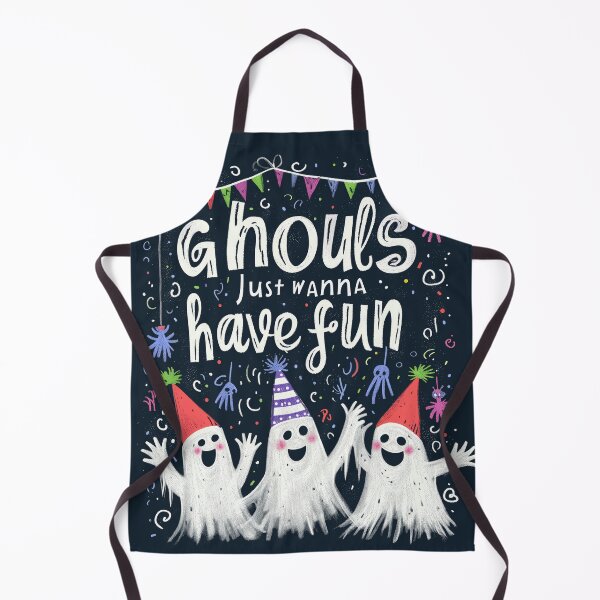 Item preview, Ghouls Just Wanna Have Fun, Party Ghosts, Party Ghouls, Funny Halloween designed and sold by PrintShangri-La.