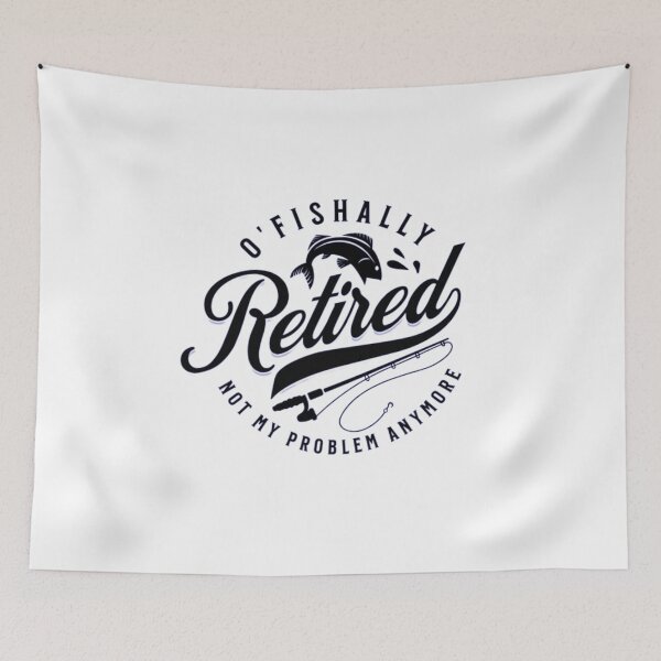 Item preview, O'fishally Retired designed and sold by GraphicMondaze.