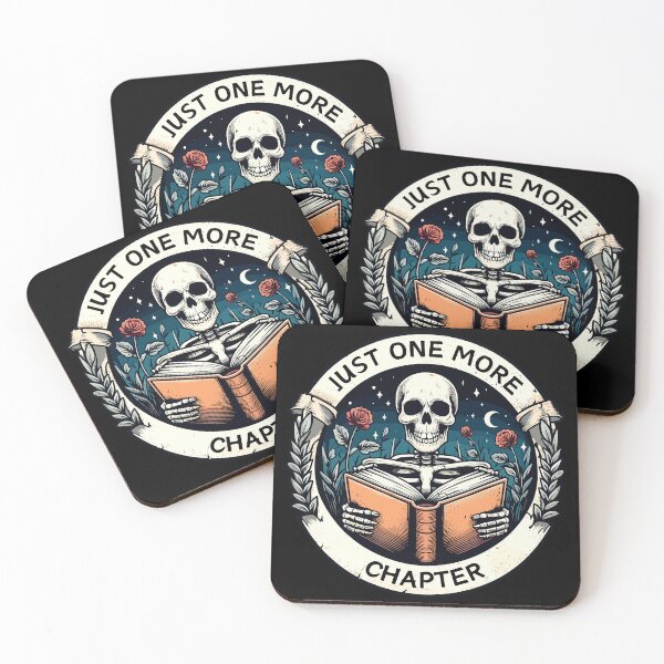 Item preview, Retro Vintage Just One More Chapter designed and sold by TomFrontierArt.