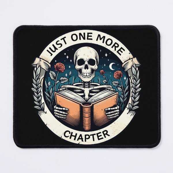 Item preview, Retro Vintage Just One More Chapter designed and sold by TomFrontierArt.
